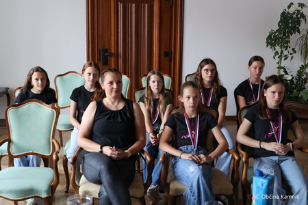 Župan sprejel državne prvakinje Kluba za ritmično gimnastiko Tjaša Šeme (1)